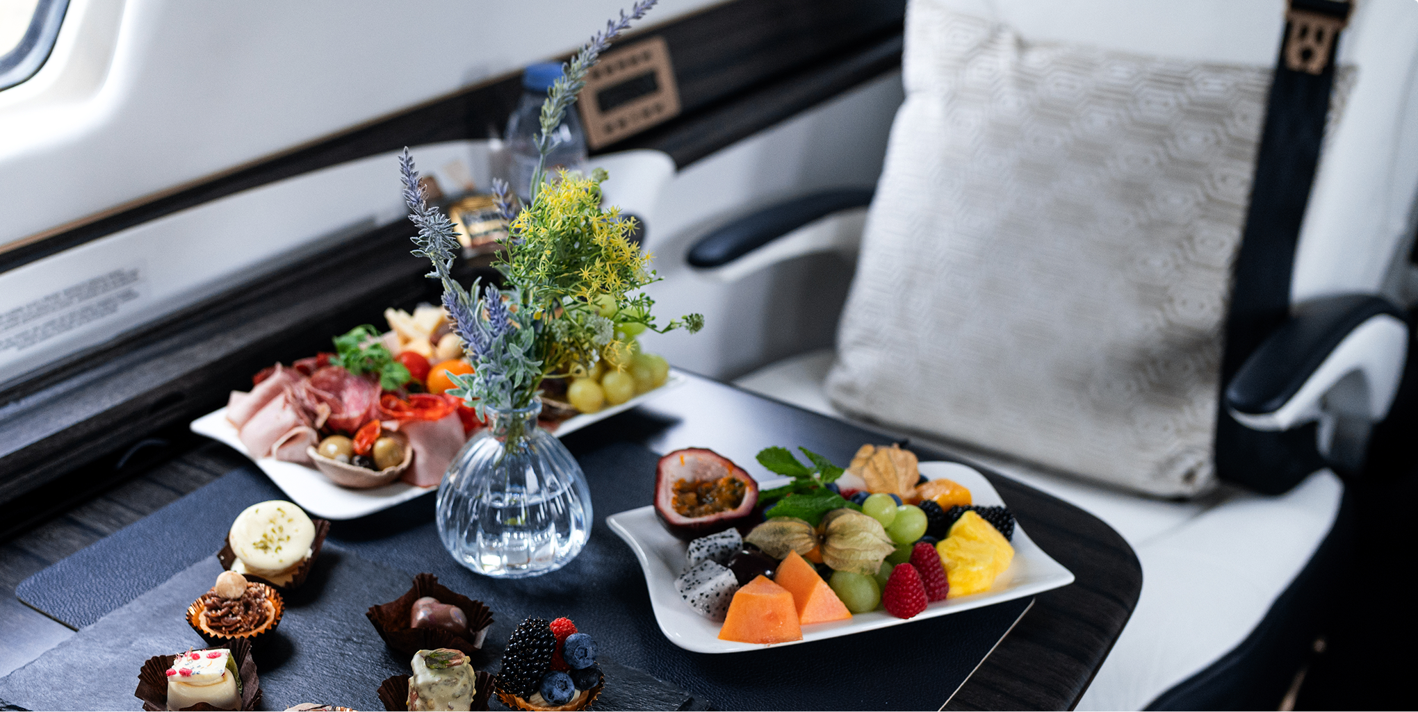 Luxusní catering pro Váš příjemný let