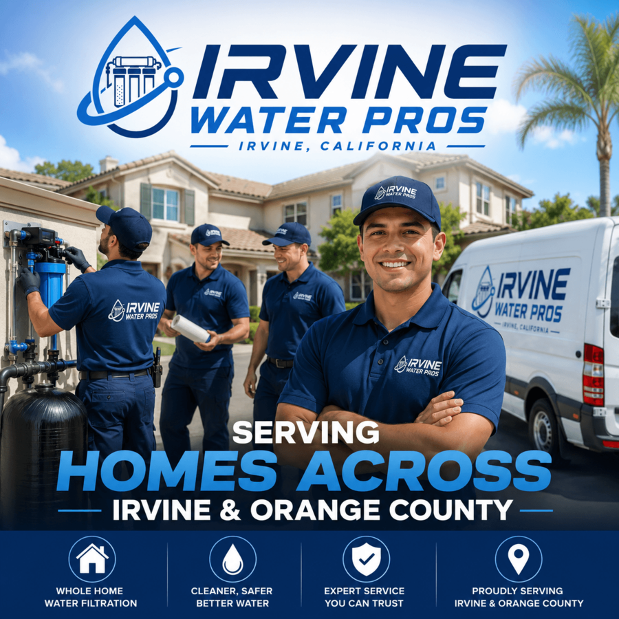 Irvine Water Pros Water Filtration provides free water testing and clean water solutions in Irvine, Tustin, Lake Forest & Newport Beach.