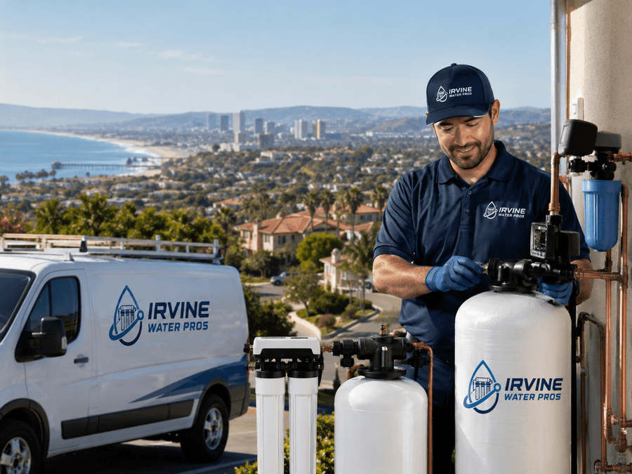 Water filtration service areas across Orange County