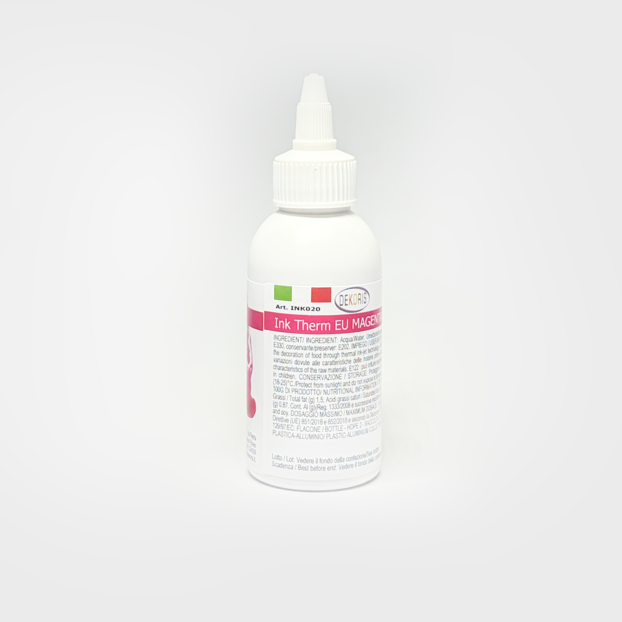 Inchiostro Alimentare Magenta per Stampanti DEKORIS (100 ml)