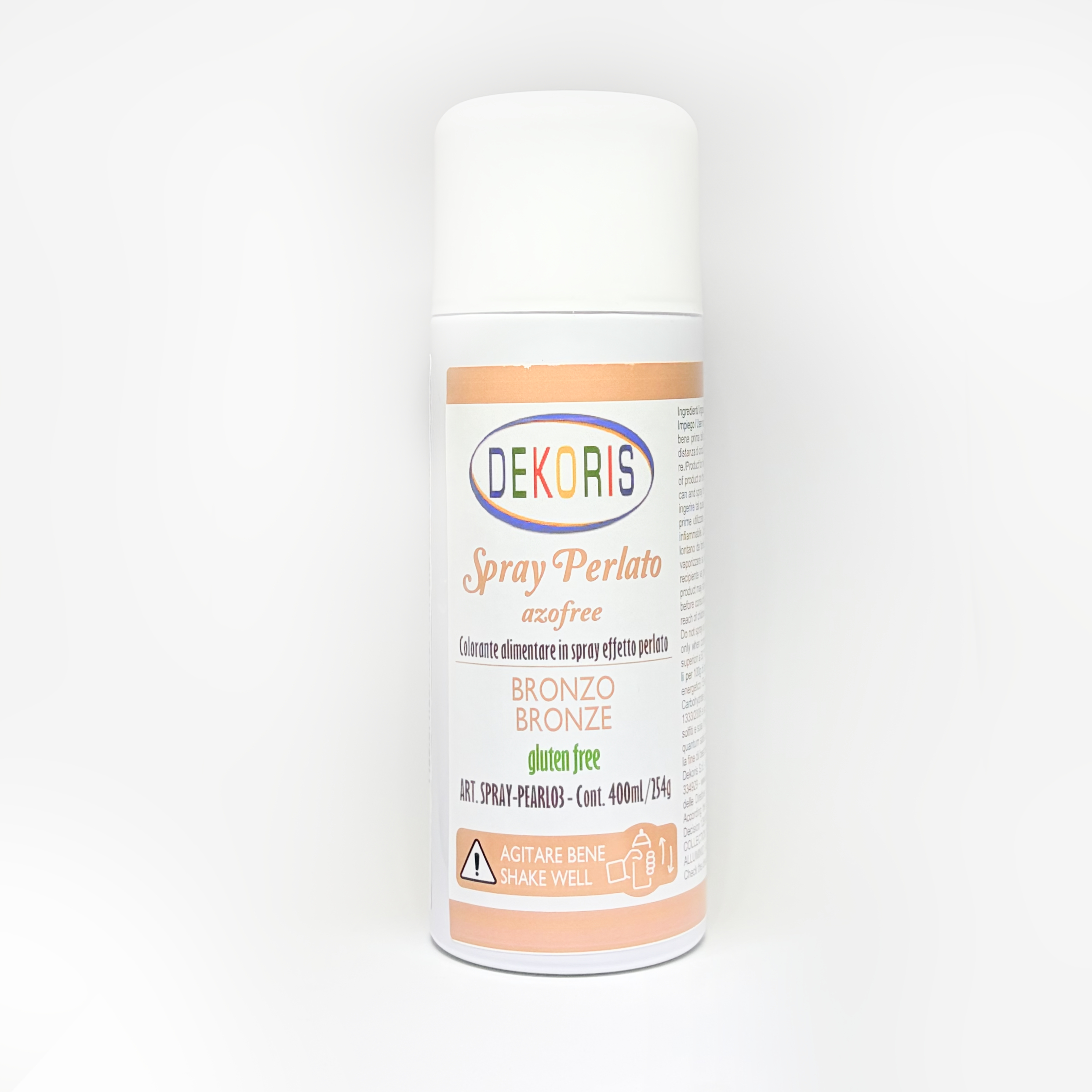 Colorante Spray Perlescente Bronzo – Bomboletta da 400 ml