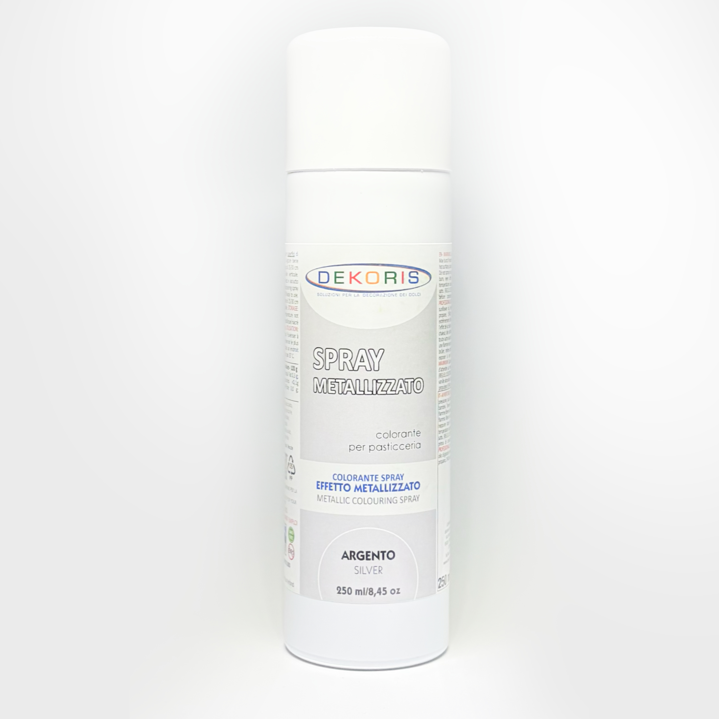 Colorante Spray Argento Metallizzato Chiaro – Bomboletta da 250 ml
