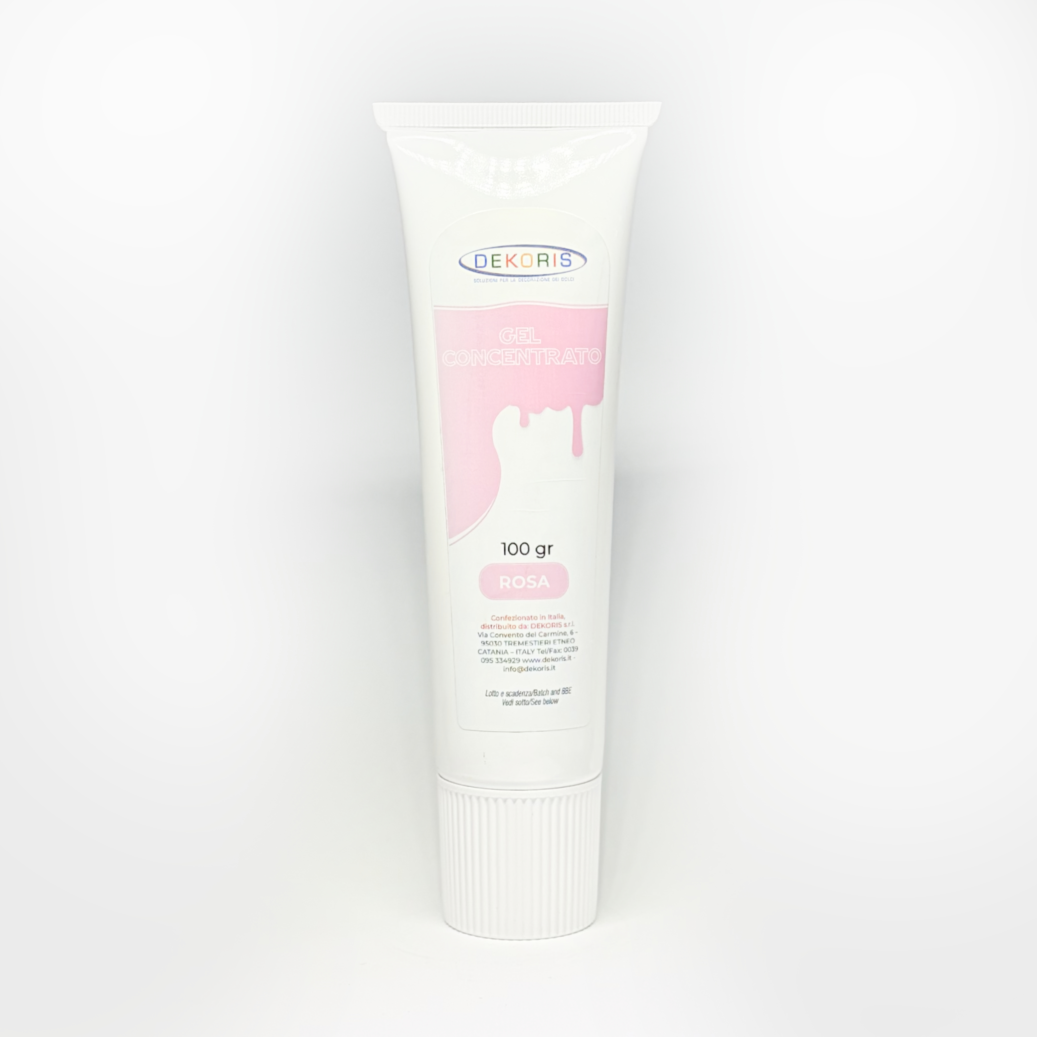 Colore in Gel Rosa – Tubetto da 100 g