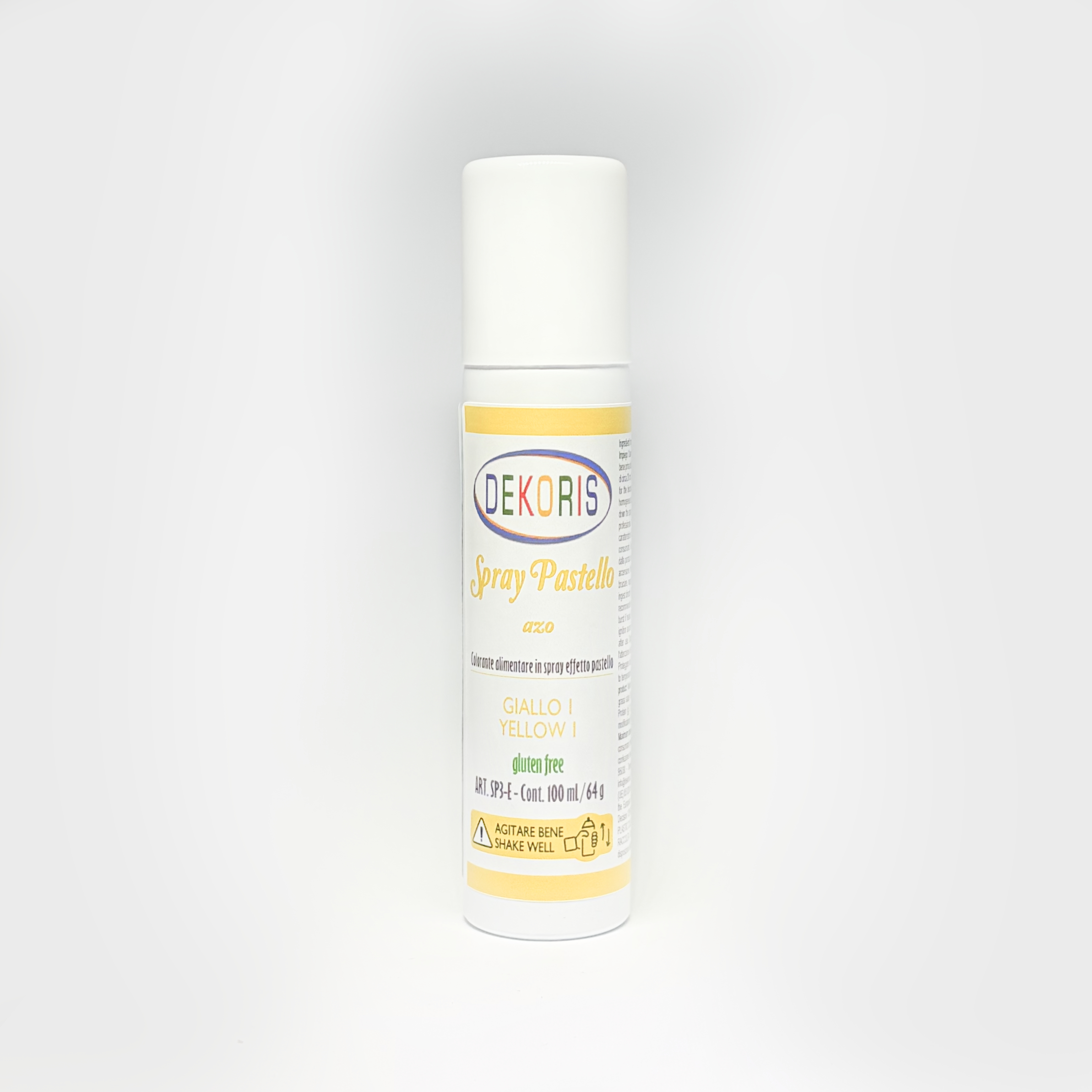 Colorante Spray Pastello Giallo – Bomboletta da 100 ml