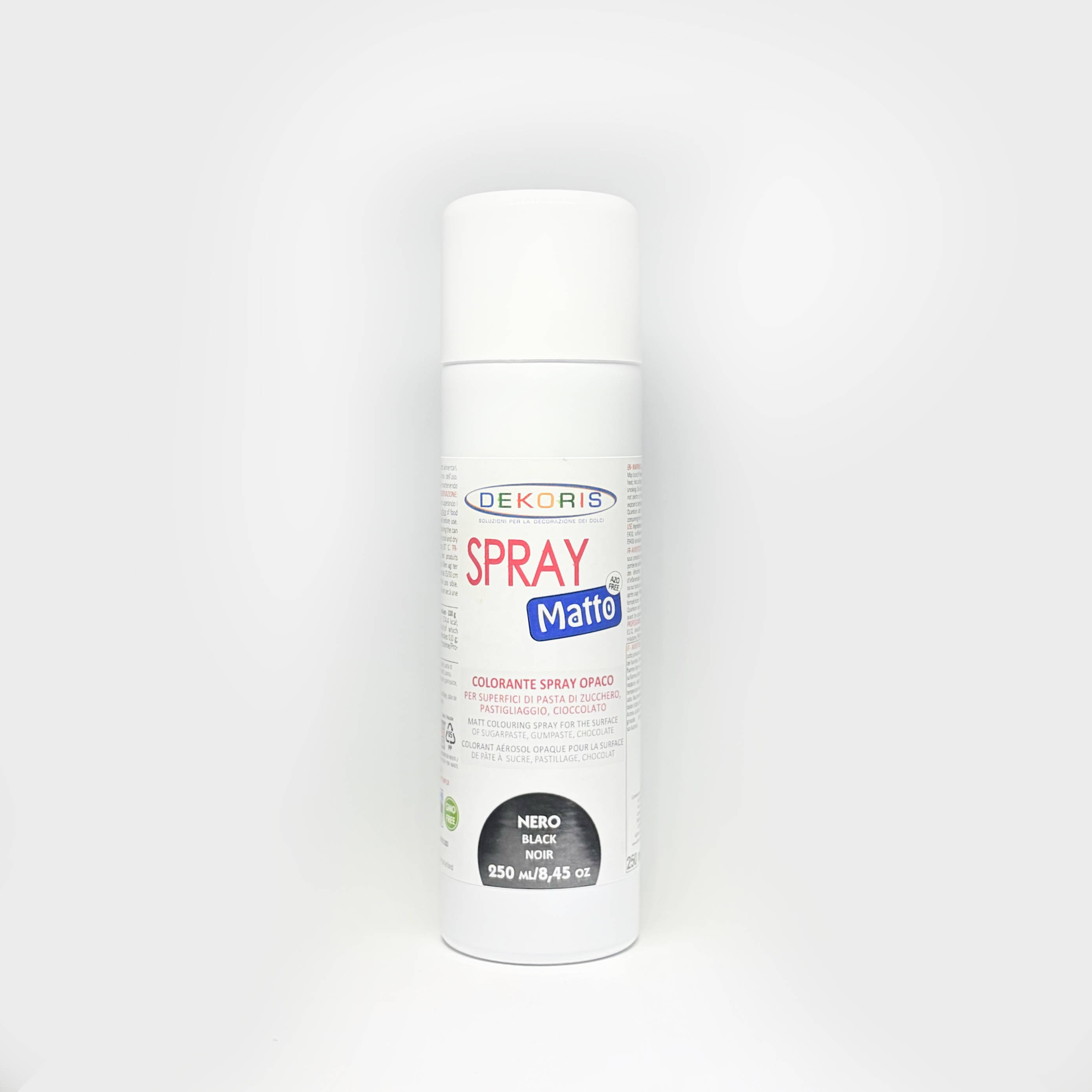 Colorante Spray Opaco Matto Nero – Bomboletta da 250 ml