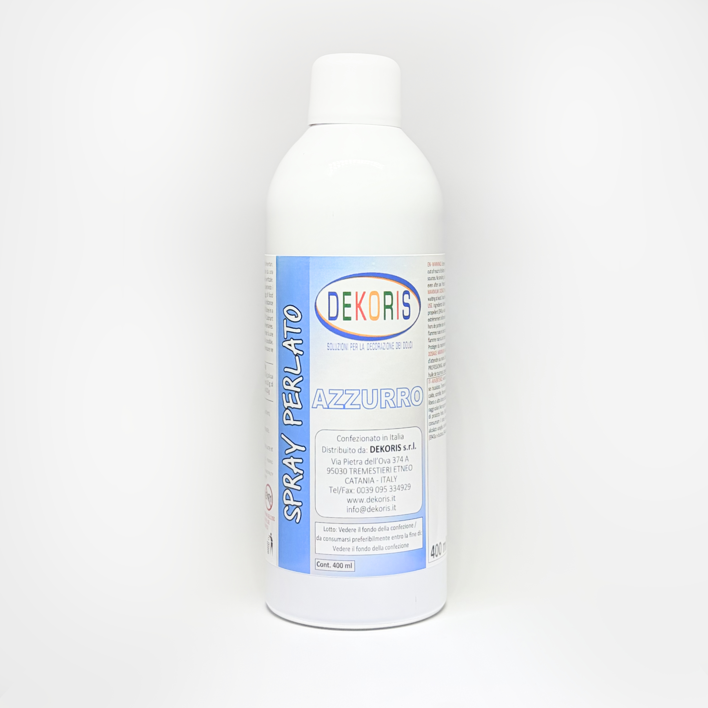 Colorante Spray Perlescente Azzurro – Bomboletta da 400 ml