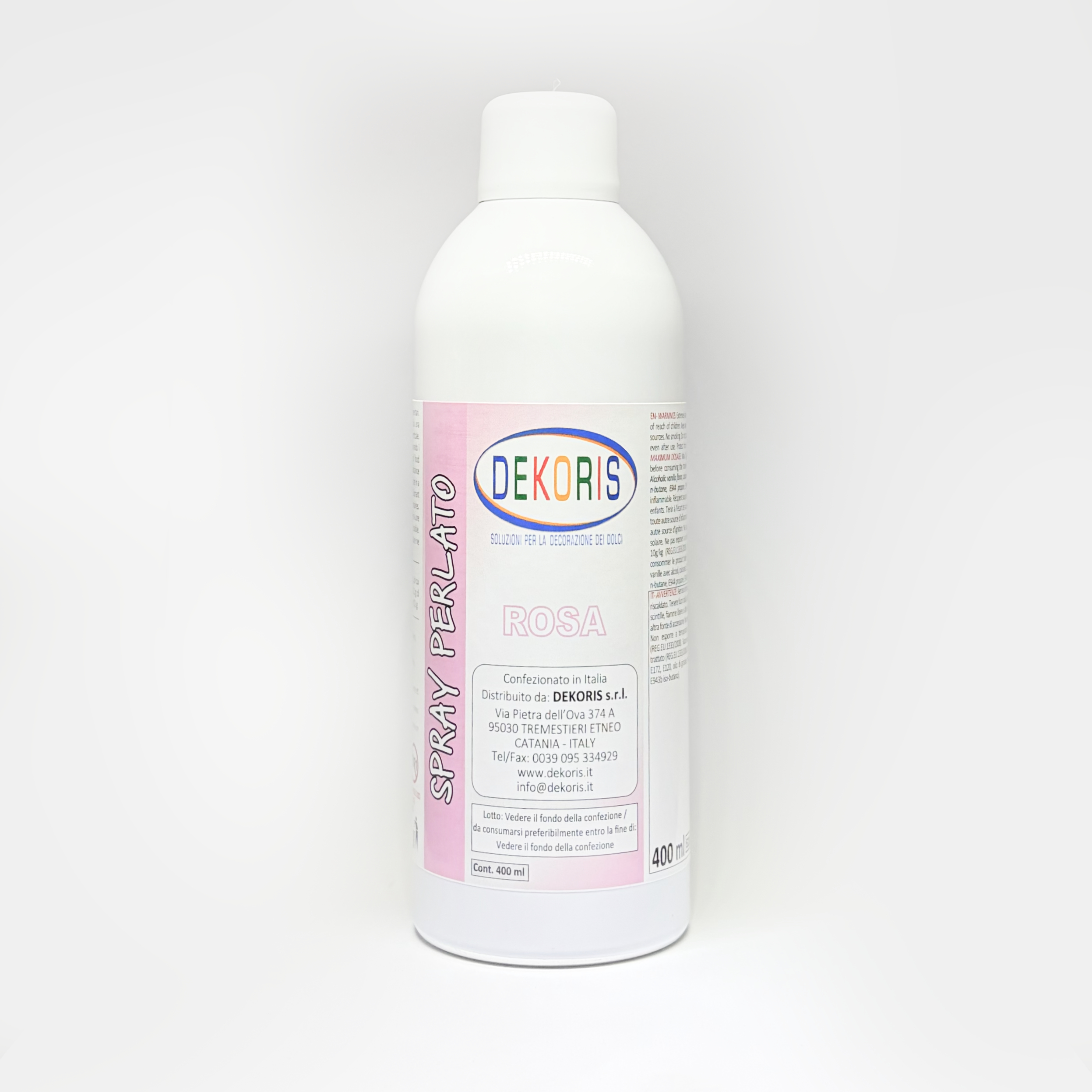 Colorante Spray Perlescente Rosa – Bomboletta da 400 ml