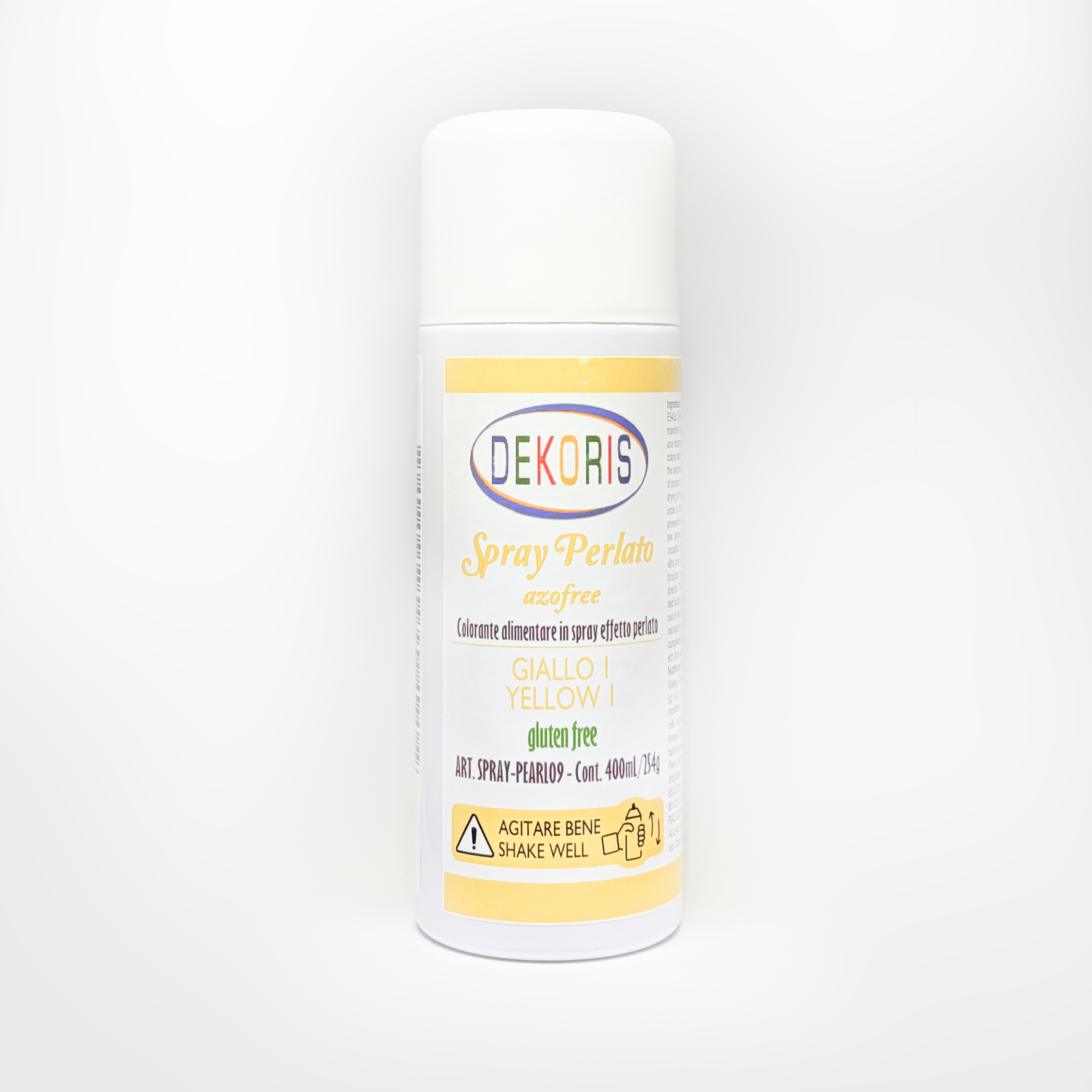Colorante Spray Perlescente Giallo – Bomboletta da 400 ml