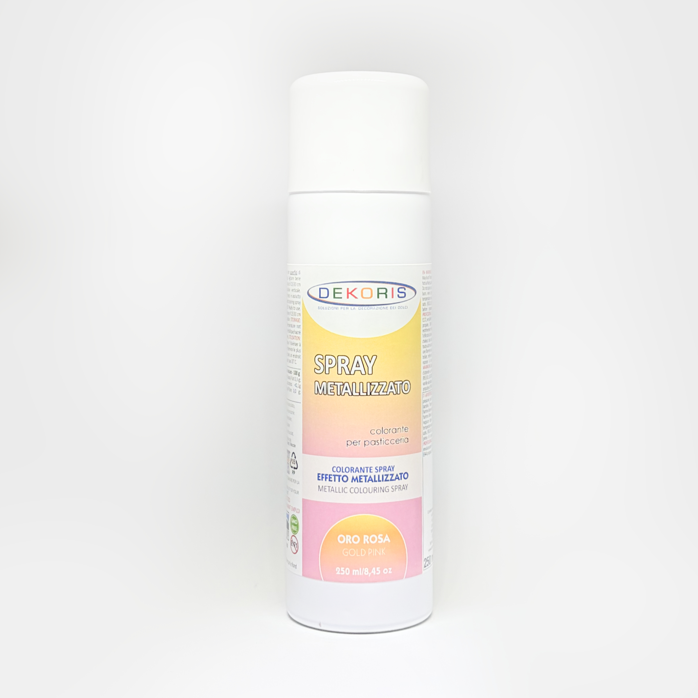 Colorante Spray Metallizzato Oro Rosa (Rose Gold) – Bomboletta da 250 ml