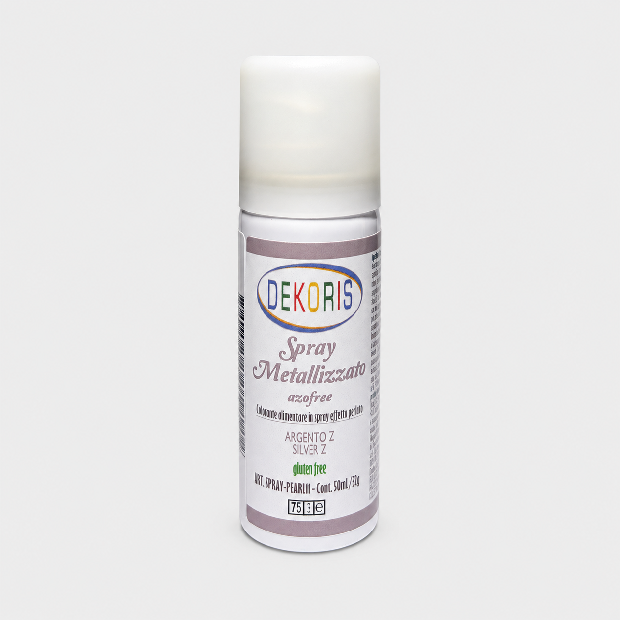 Colorante Spray Metallizzato Argento – Bomboletta da 50 ml