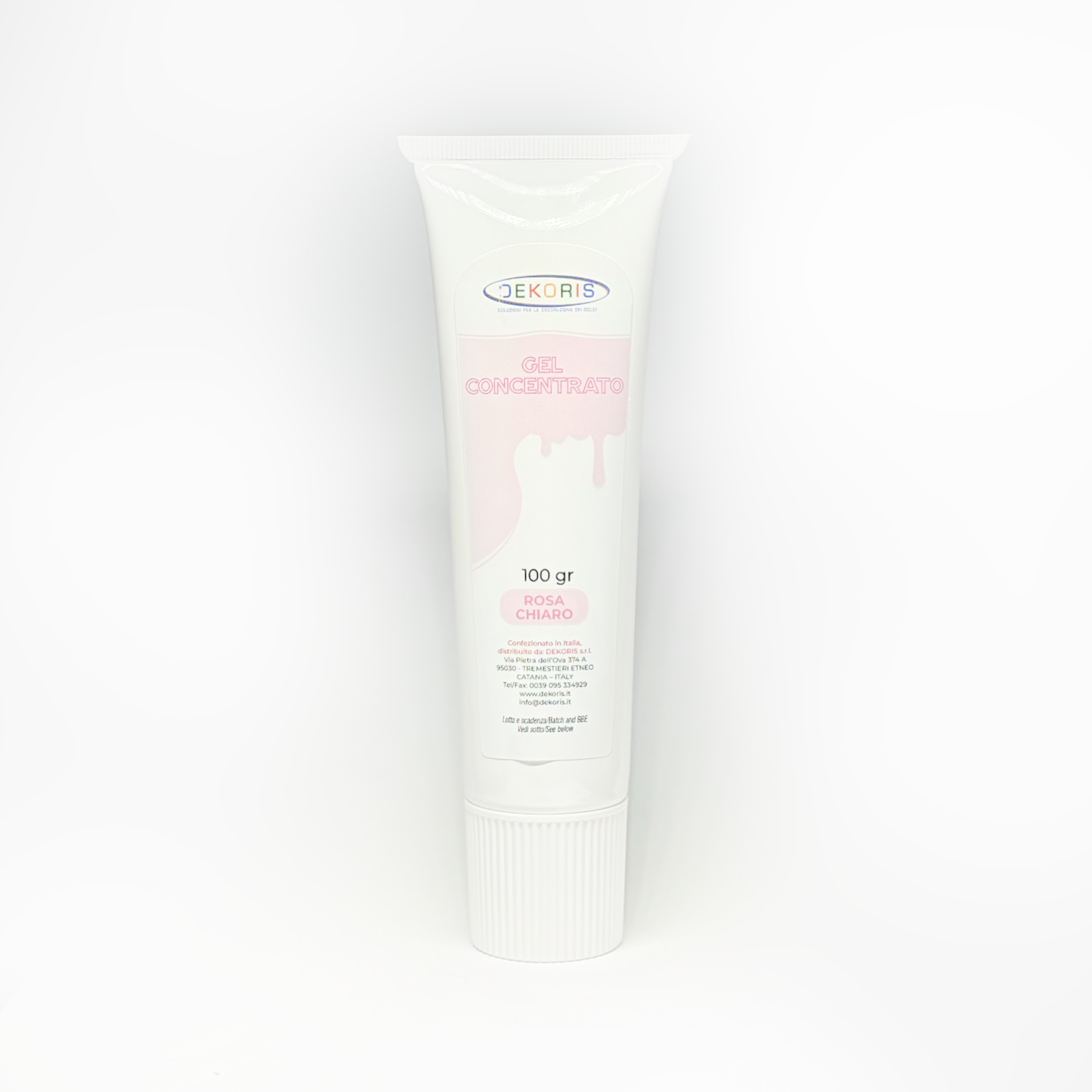 Colorante Alimentare in Gel Rosa Chiaro – Tubetto da 100 g