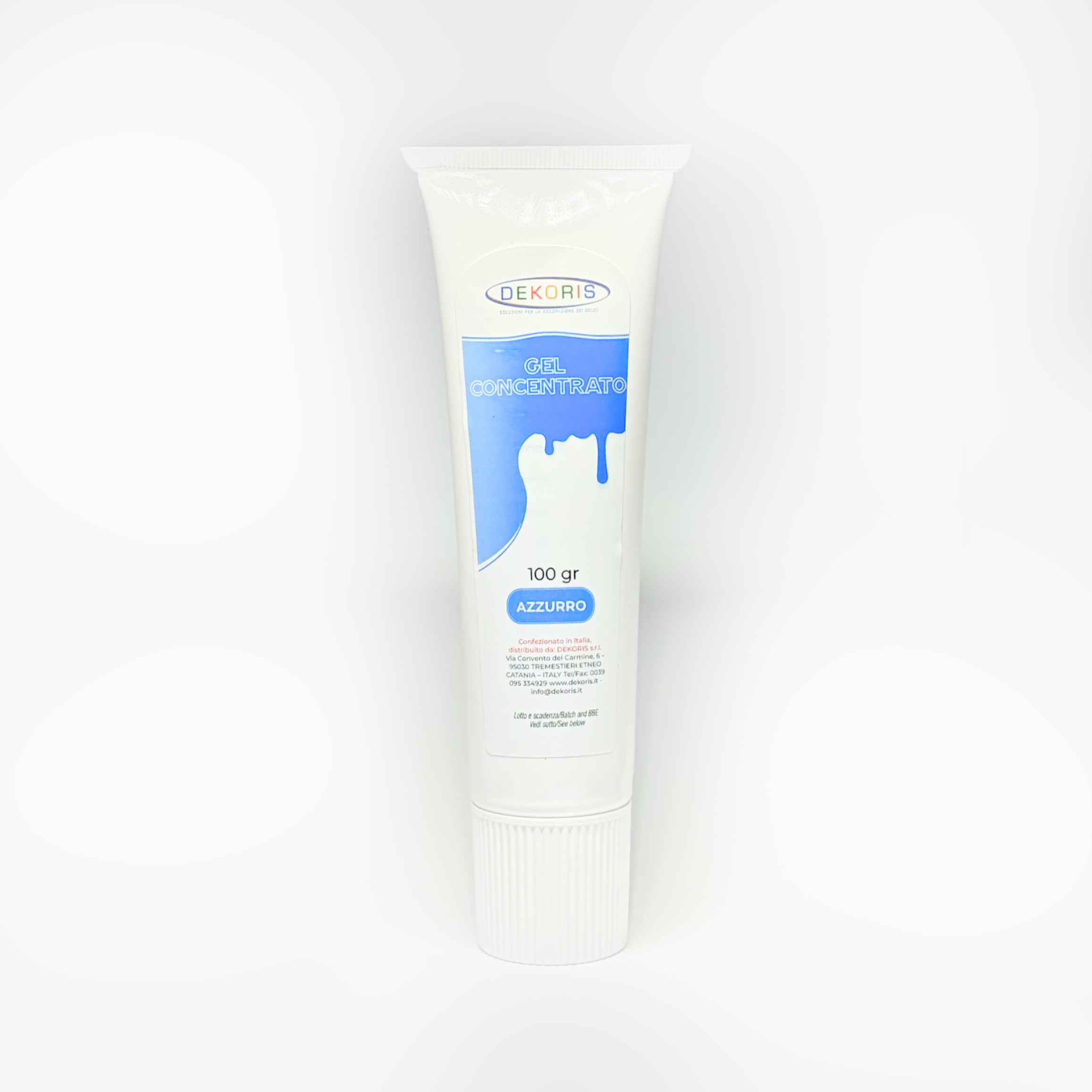 Colorante Alimentare in Gel Azzurro – Tubetto da 100 g