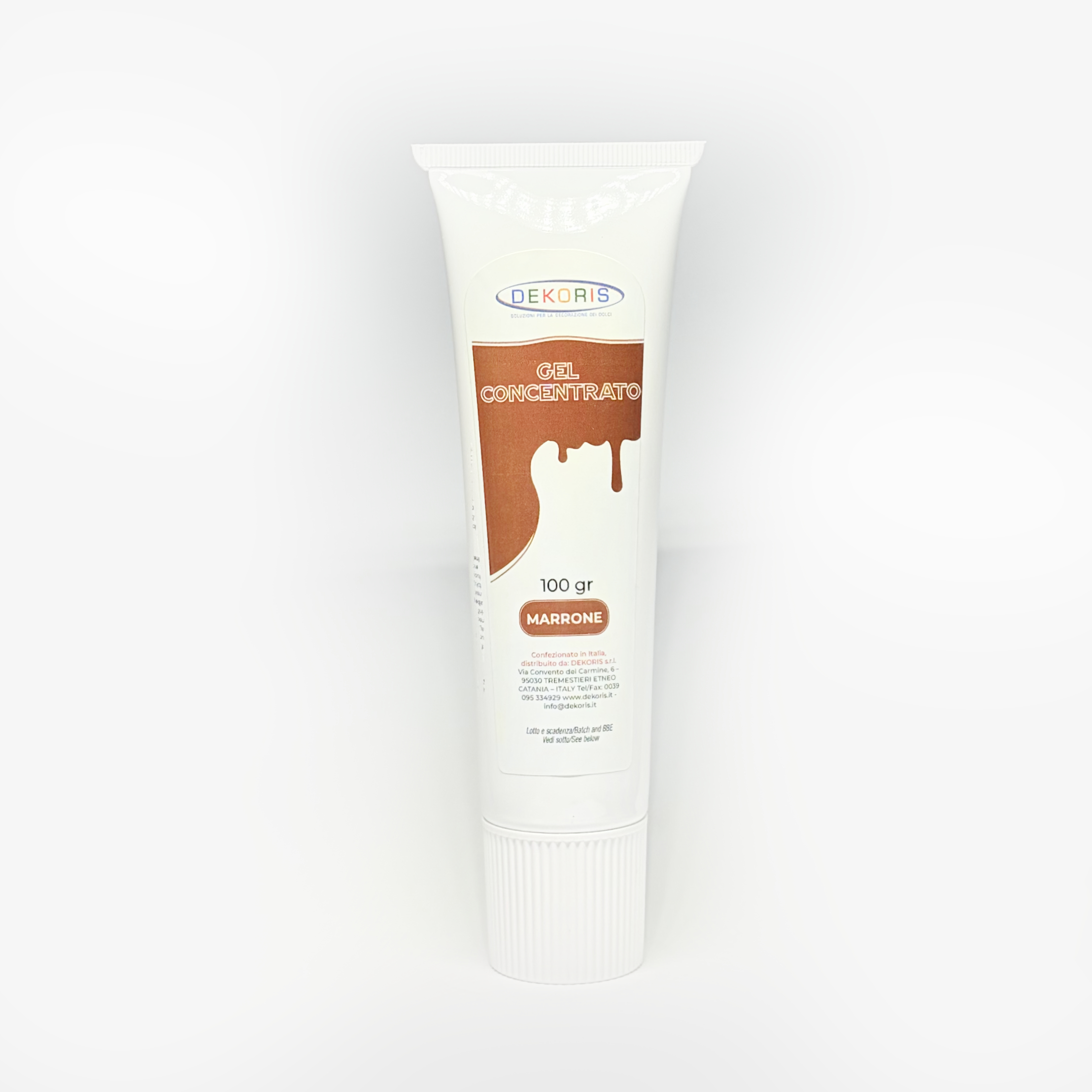 Colorante Alimentare in Gel Marrone – Tubetto da 100 g
