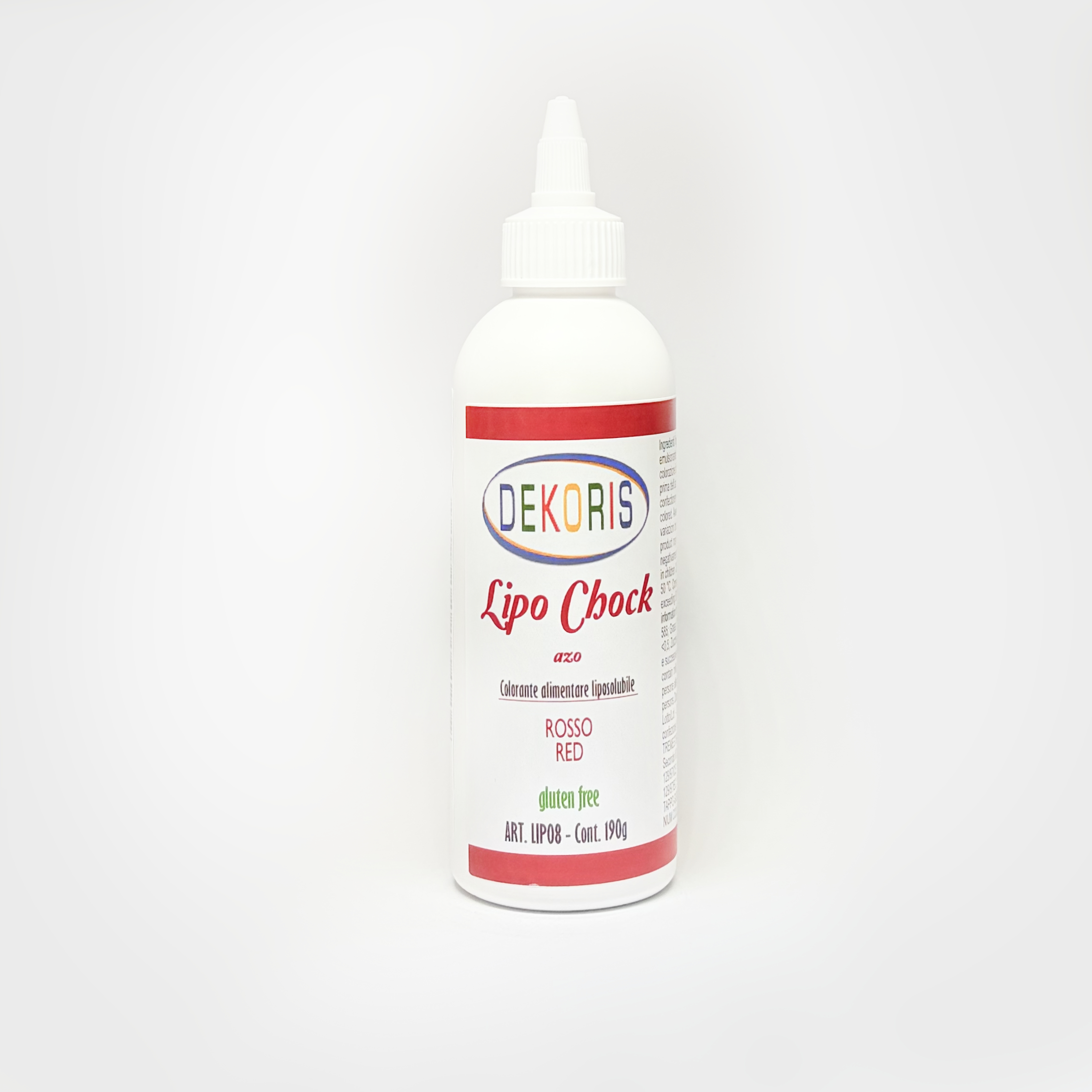 Colorante Alimentare Liposolubile Liquido Rosso – Flacone da 190 g