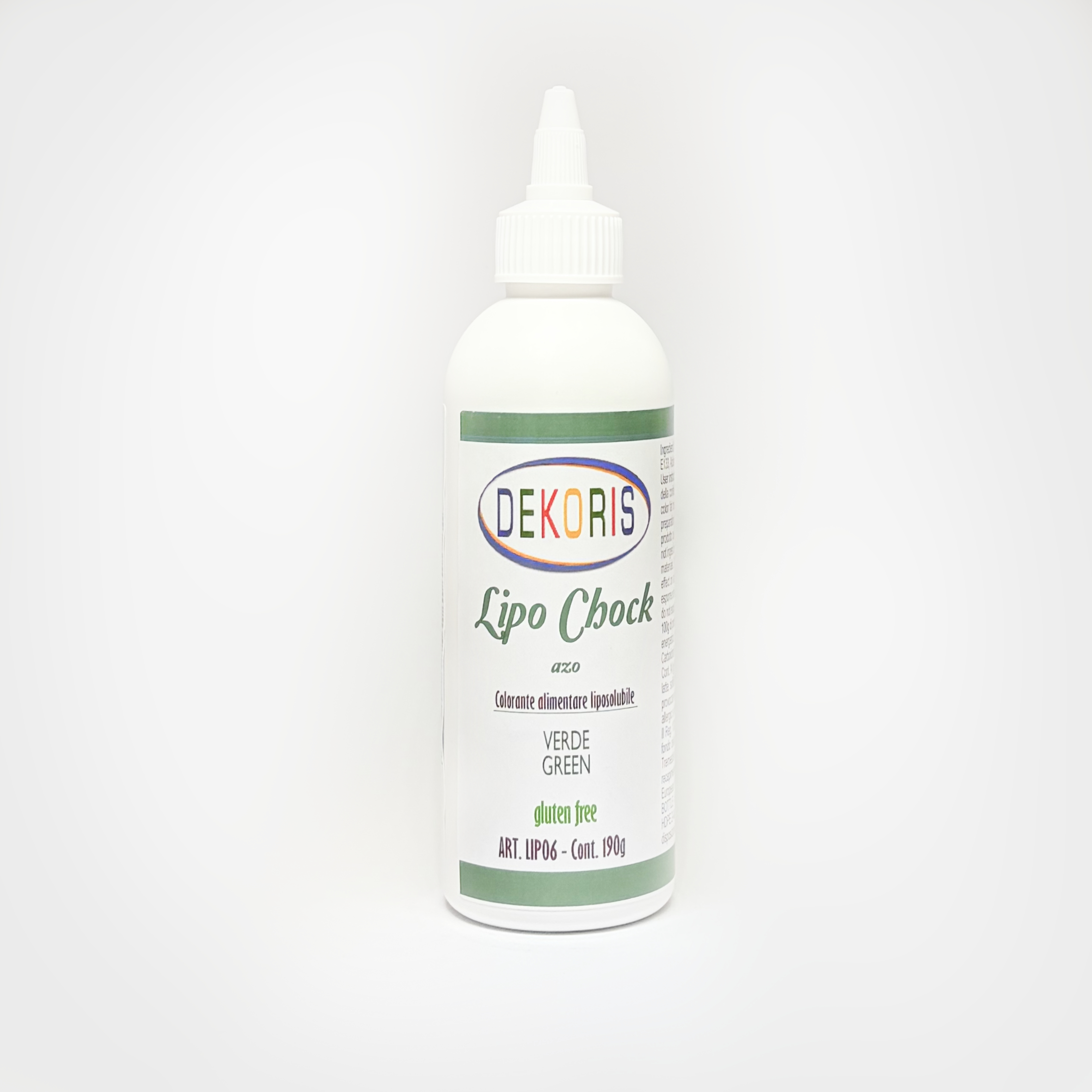 Colorante Alimentare Liposolubile Liquido Verde – Flacone da 190 g
