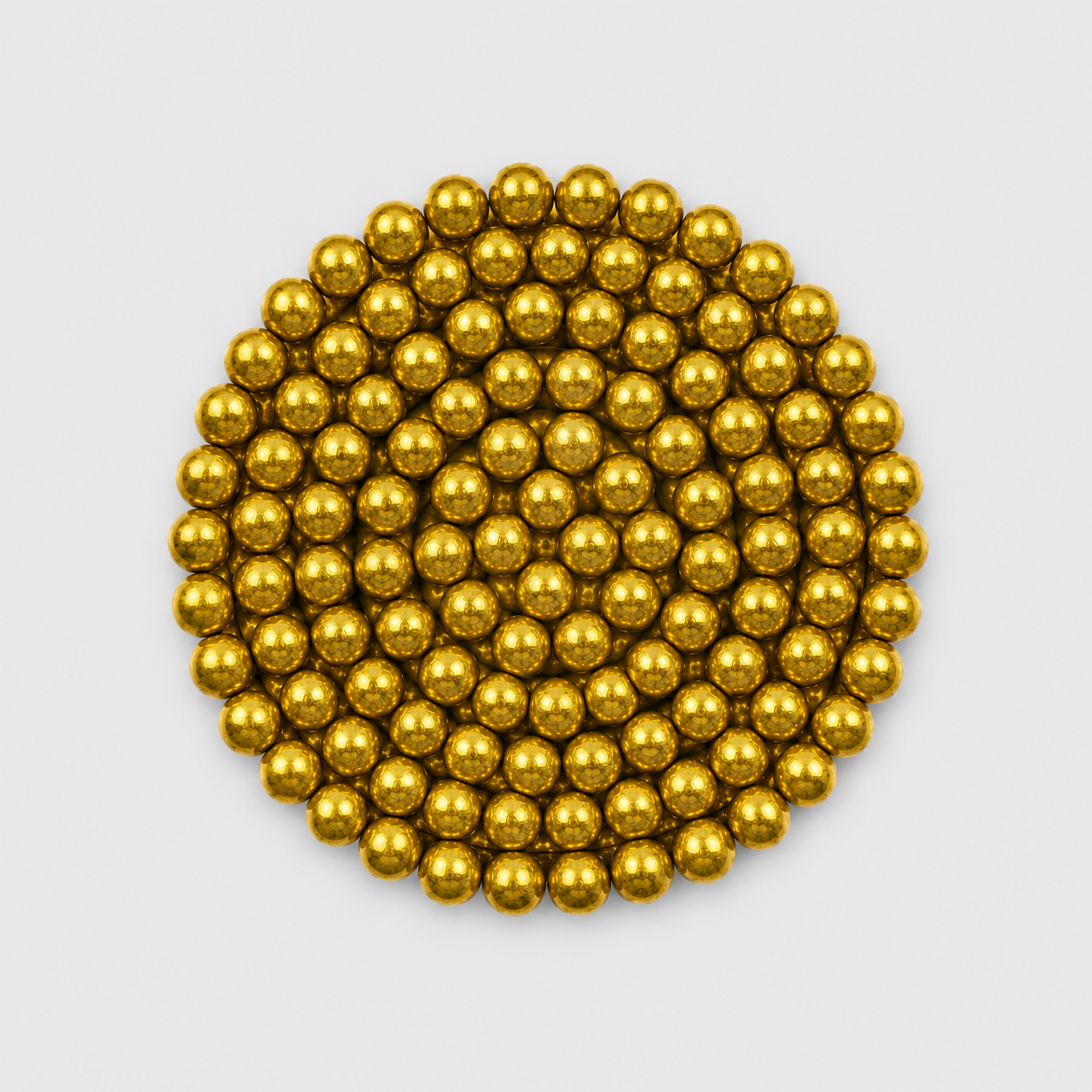 Perle in zucchero metallizzate 0,6 cm oro – Confezione da 150 g