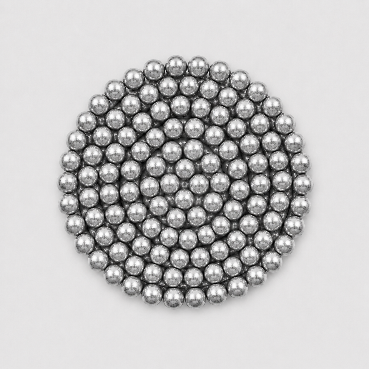 Perle in zucchero metallizzate 0,6 cm argento – Confezione da 150 g