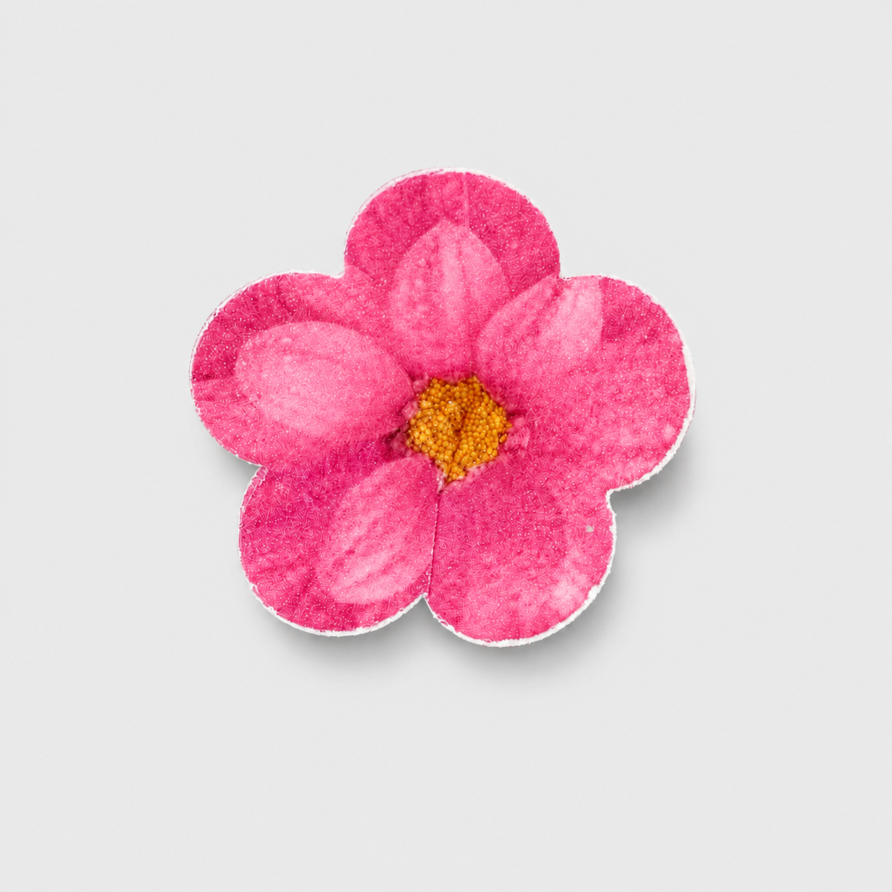 Fiori in ostia 4,5 cm rosa – Confezione da 100 unità