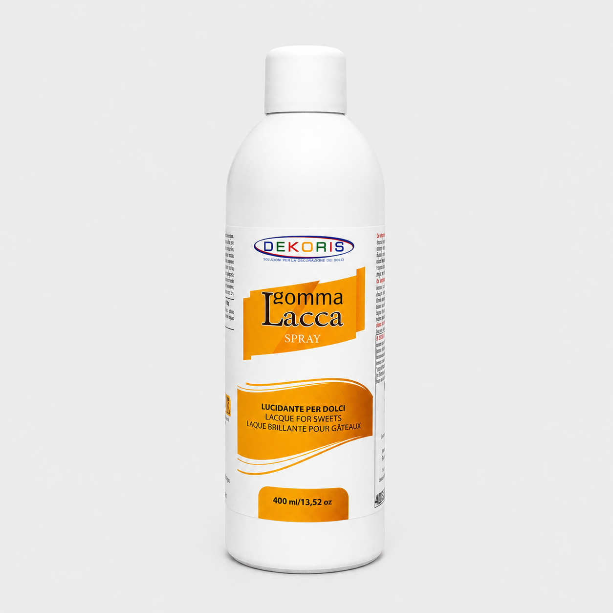 Gomma lacca spray lacca lucidante 400 ml – Shellac E904 per decorazioni dolciarie