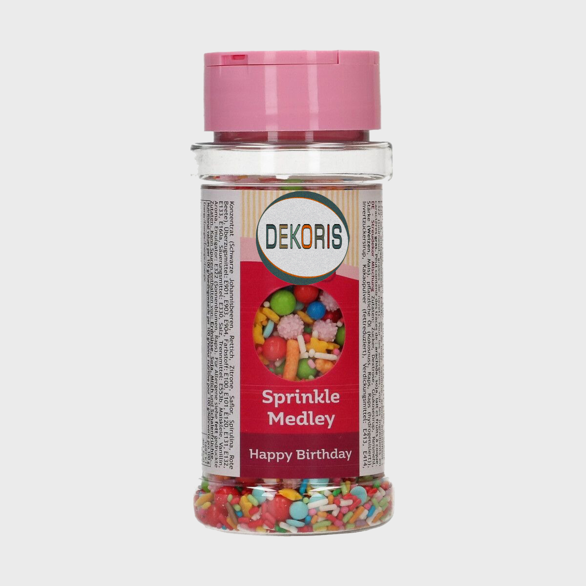 Zuccherini "Medley Sprinkles" per decorazione torte e dolci – Varianti, temi e formati assortiti