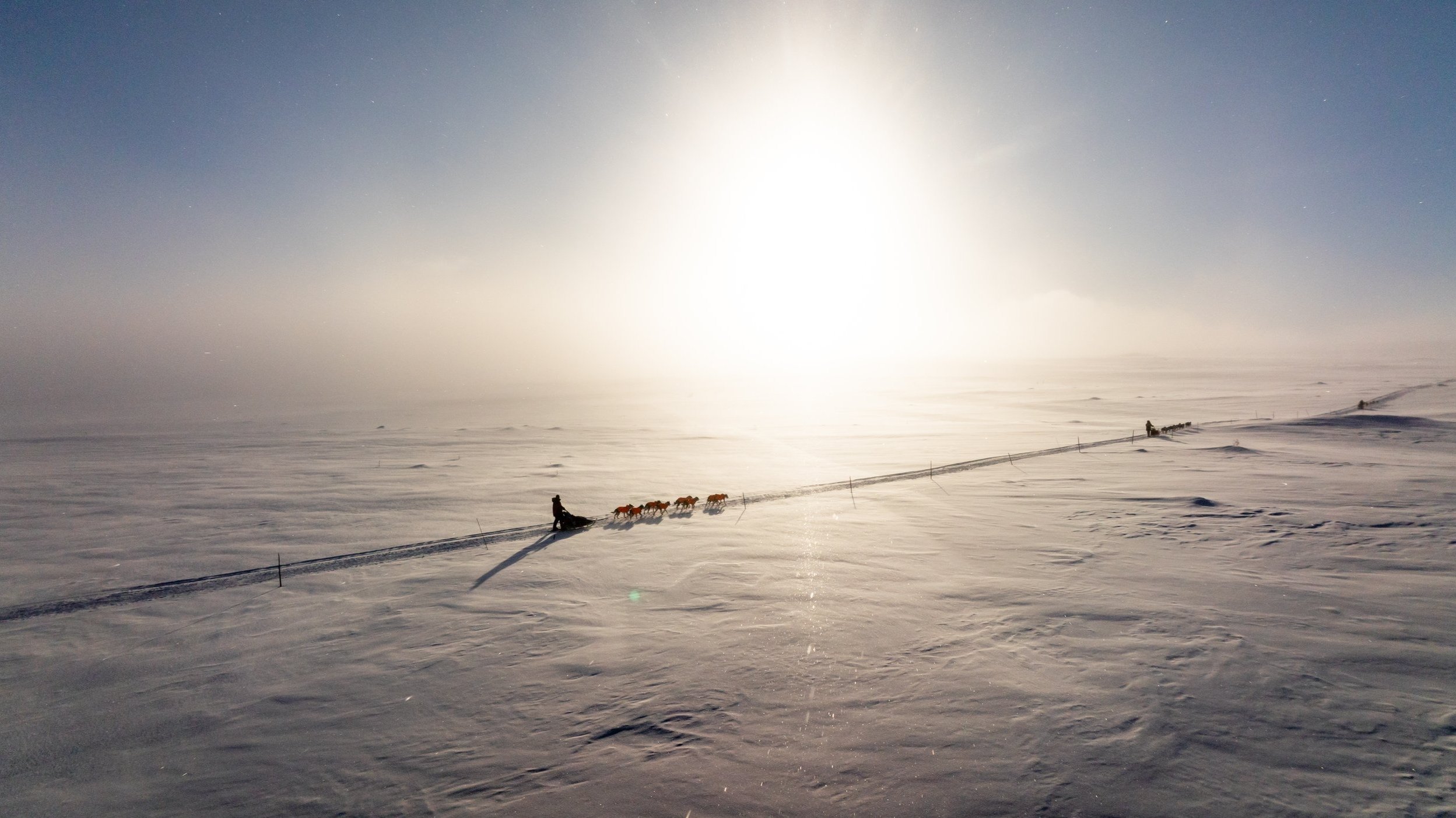 Jørgine and her team on the high mountain (photo: Glenn Pettersen)