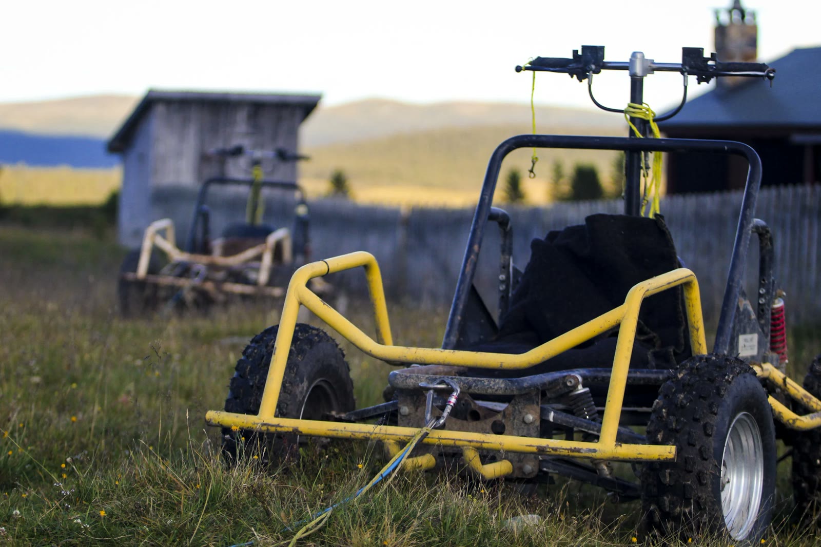 The Troll cart ready for a tour at Hornsjø