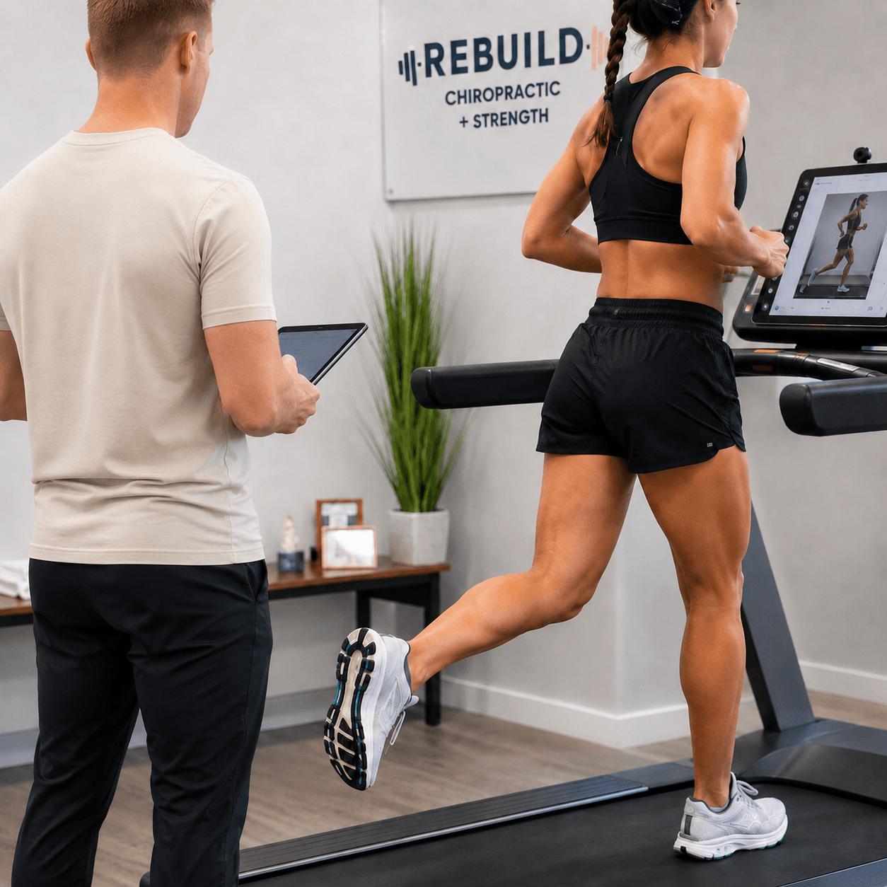 Knee pain at mile three is rarely a knee problem. We film you running, test what your body can actually do.