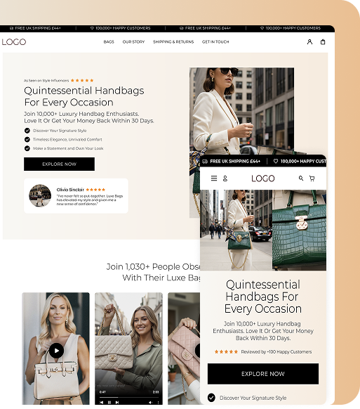 Store template preview