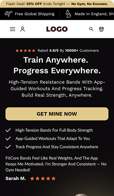 Store template preview
