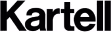 Kartell brand logo in bold black text on a white background.
