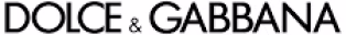 Dolce & Gabbana logo in black text on white background.