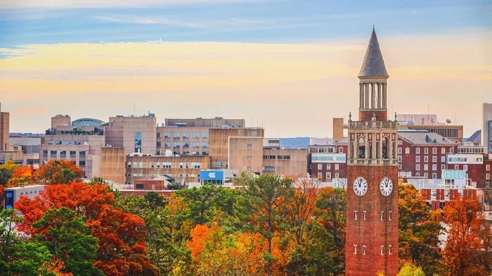 Chapel Hill, NC skyline