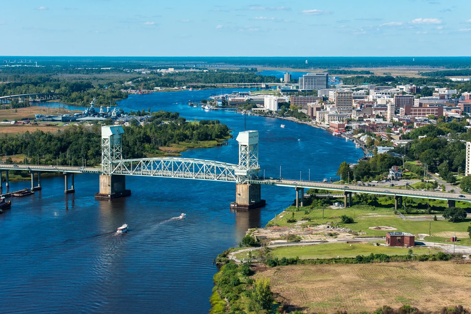 Wilmington, NC skyline