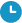 Pictogramme bleu d'une horloge indiquant 8 heures.