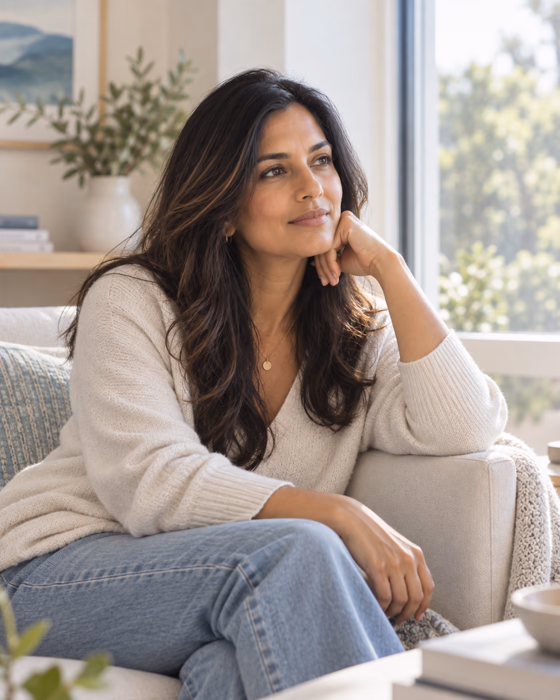 Woman with bowel endometriosis symptoms seeking specialized care