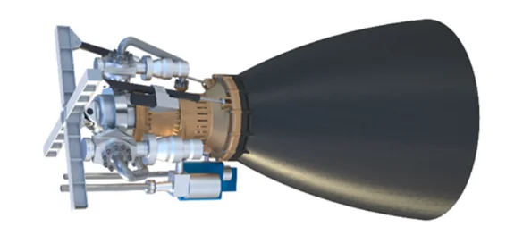 L25k liquid main engine rendering