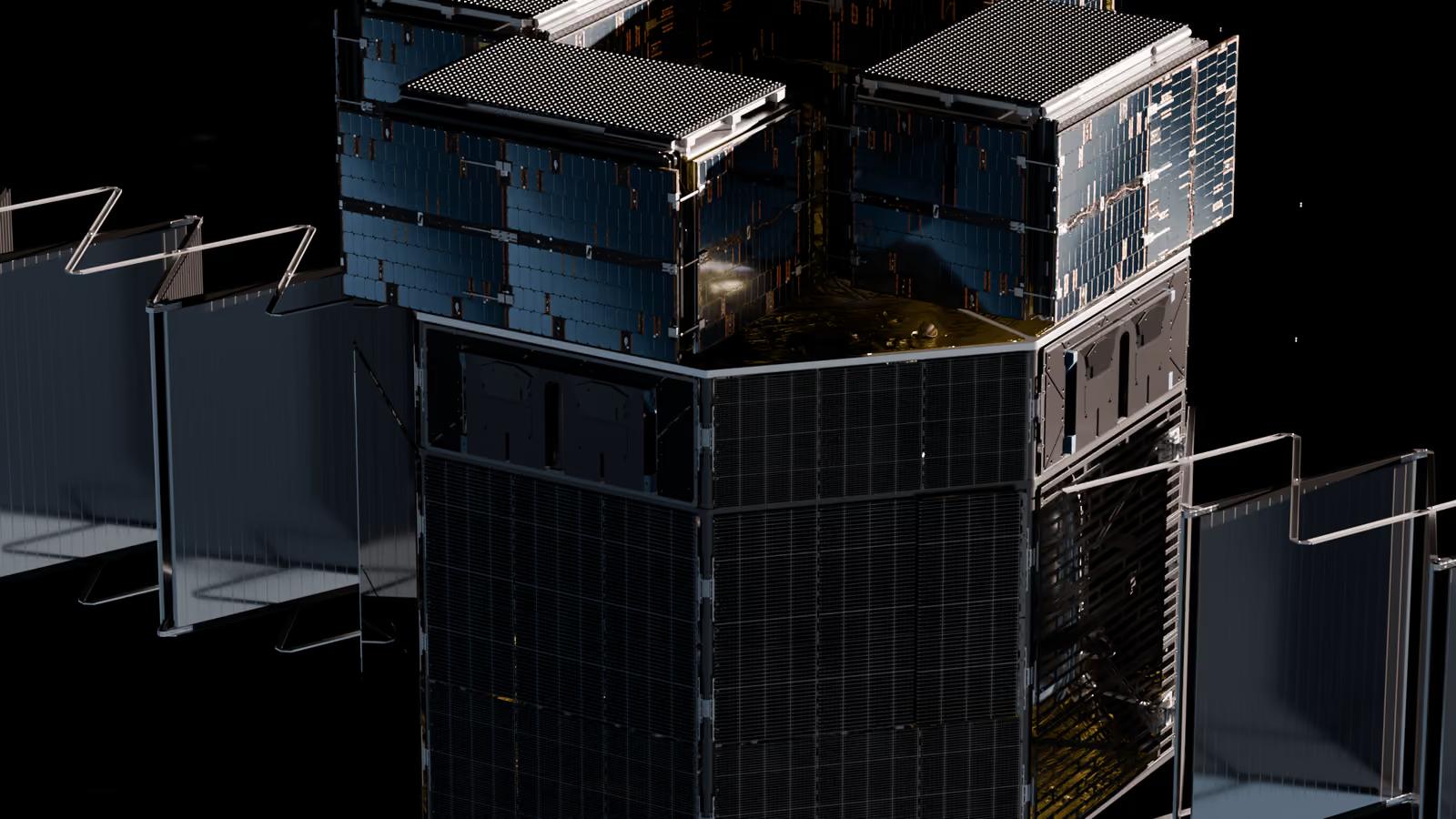 Satellite constellation in low Earth orbit