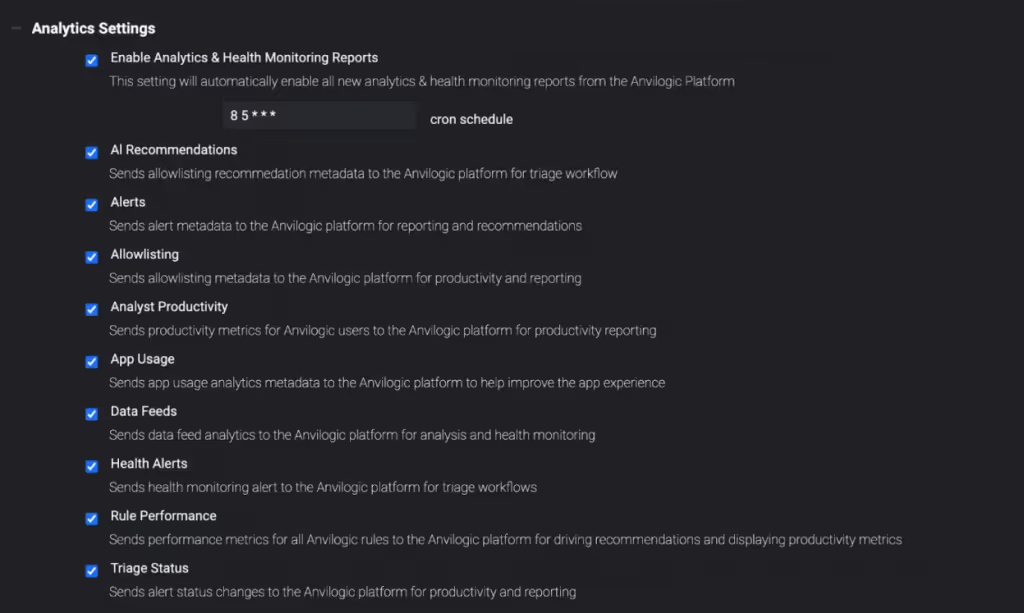 Analytics Collection