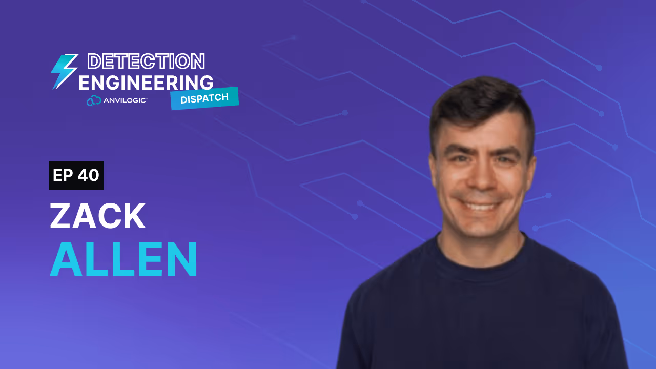 Habits of High-Performing Detection Engineers feat. Zack 'techy' Allen