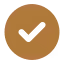 Gold Tick Icon