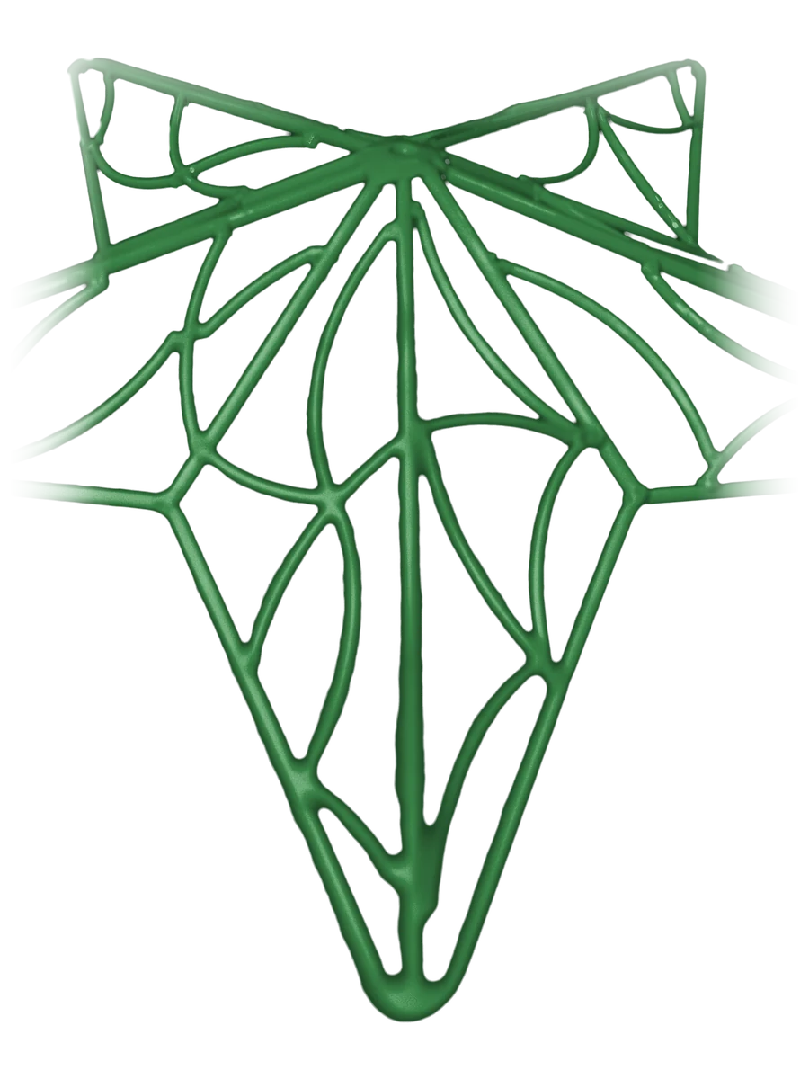 Alganic object in green