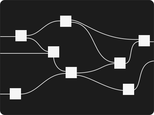 Disconnected systems joined into one connected model