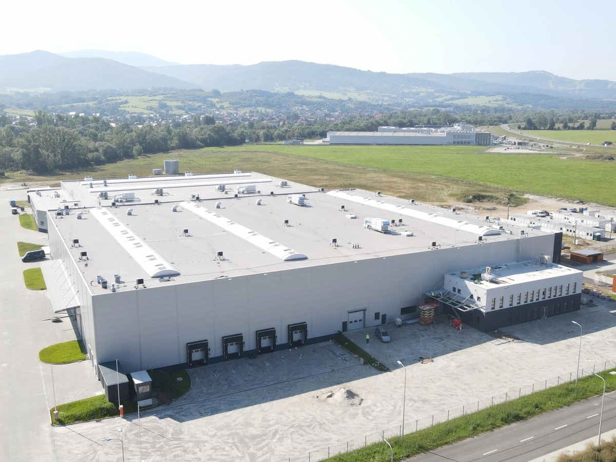 Aerial view of a customer factory visited during the Smart Operations Assessment