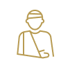 Personal injury icon