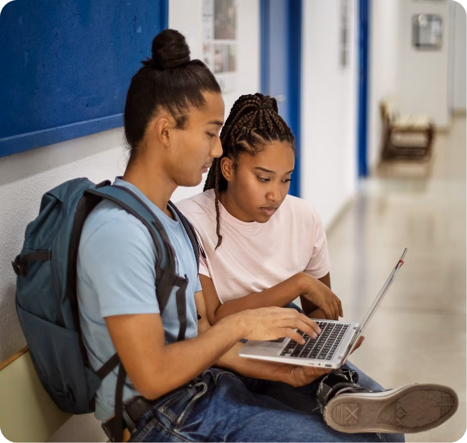 Family starting the enrollment process with GOVS