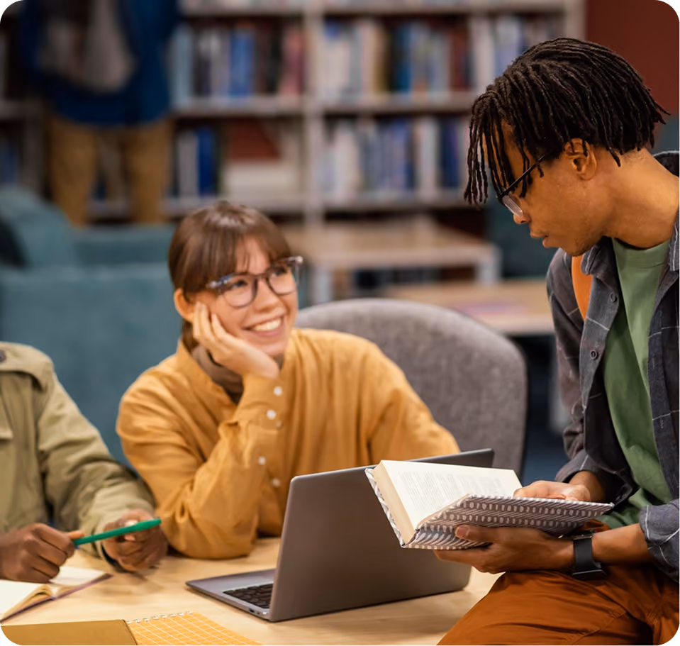 Illustration of GOVS drop-in tutoring support