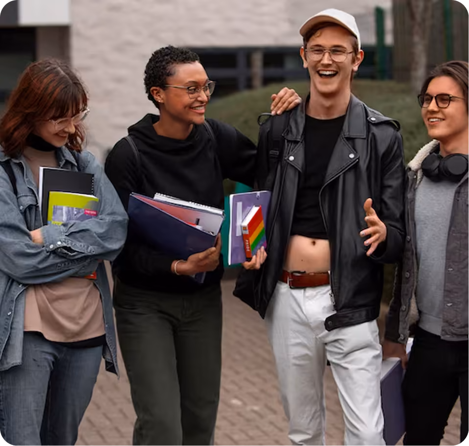 Illustration of the kind of support GOVS students receive