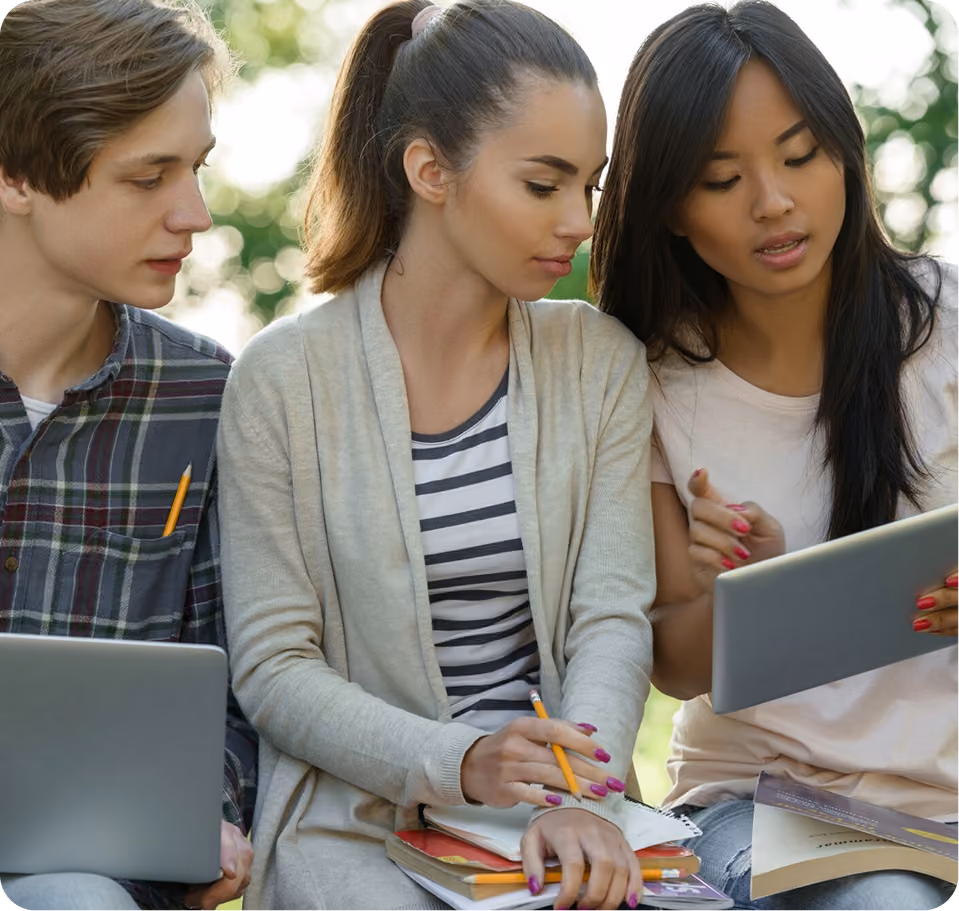 Illustration representing support available to every GOVS student