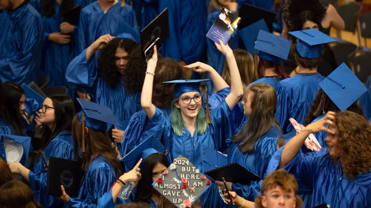GOVS graduation ceremony photo, June 2024