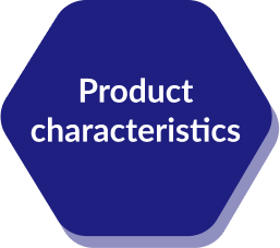 Product characteristics